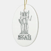 Hecate Keramisch Ornament (Links)