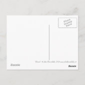 Hecate, Moon Goddess Pastel die Fantasy Art schild Briefkaart (Achterkant)