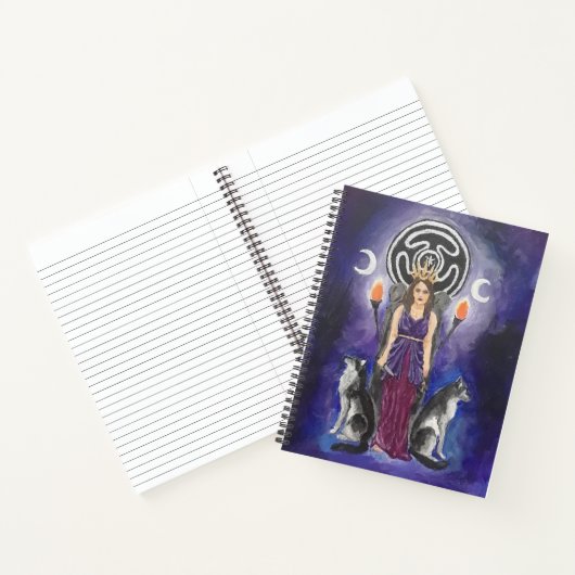 Hecate notebook notitieboek (Binnen)