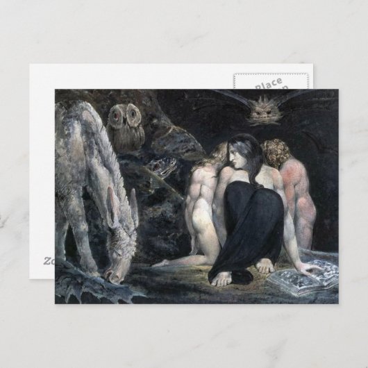 Hecate of the Three Fates Briefkaart (Voorkant / Achterkant)