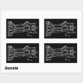 Hecate Rechthoekige Sticker (Vel)