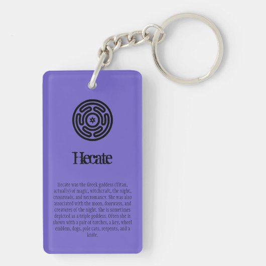 Hecate Sleutelhanger (achterkant)