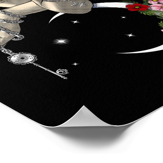 Hecate Triple Moon Goddess Poster (Hoek)