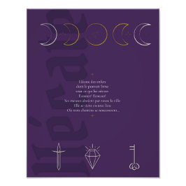 Hécate-weergave Foto Afdruk