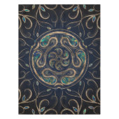 Hecate Wheel Ornament Marble and Gold Tafelkleed (Voorkant)