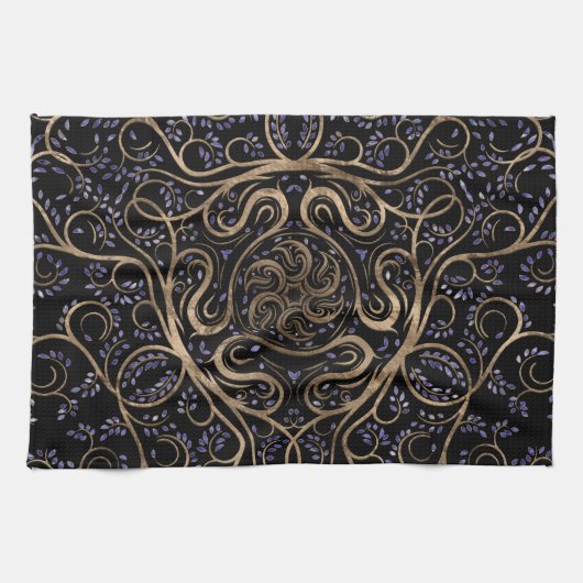 Hecate Wheel Ornament Theedoek (Horizontaal)