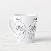 Hecate Wiccan Goddess of Witchcraft and Magic Latte Mok (Linkerhoek)