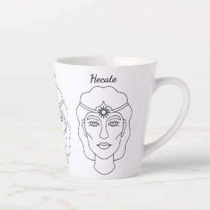 Hecate Wiccan Goddess of Witchcraft and Magic Latte Mok
