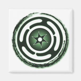Hecate's Wheel (Green) Magnets Magneet