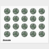 Hecate's Wheel (Groene) Stickers (Vel)