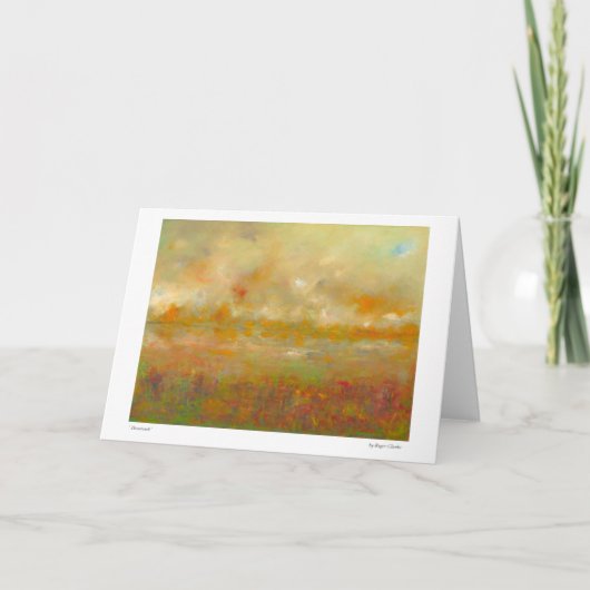Hecatomb Abstracte landschapsschilderkunst Kaart (Voorkant)