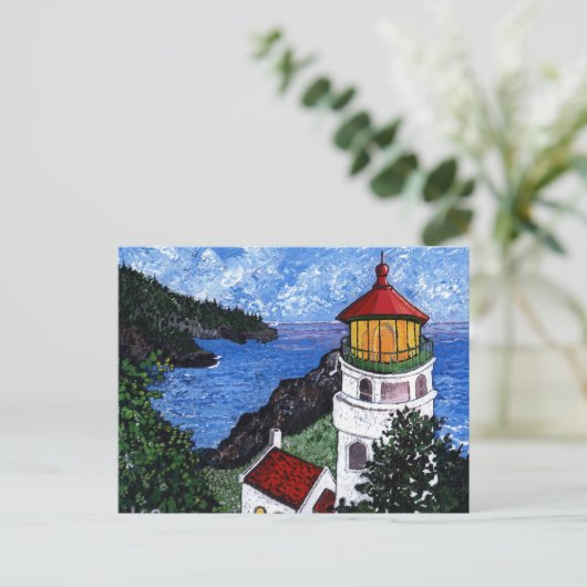 Heceta Head Lighthouse Briefkaart (Staand voorkant)