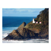 Heceta Head Lighthouse Foto Afdruk (Voorkant)