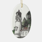 Heceta Head Lighthouse Keramisch Ornament (Rechts)