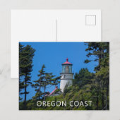 Heceta Head Lighthouse | kust van Oregon | Briefka Briefkaart (Voorkant / Achterkant)