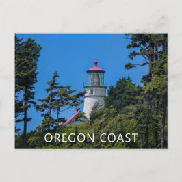 Heceta Head Lighthouse | kust van Oregon | Briefka Briefkaart