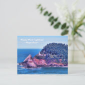 Heceta Head Lighthouse Oregon Coast Briefkaart (Staand voorkant)