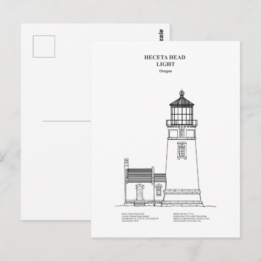 Heceta Head Lighthouse - Oregon - NL Briefkaart (Voorkant / Achterkant)