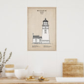 Heceta Head Lighthouse - Oregon - SBD Poster (Keuken)