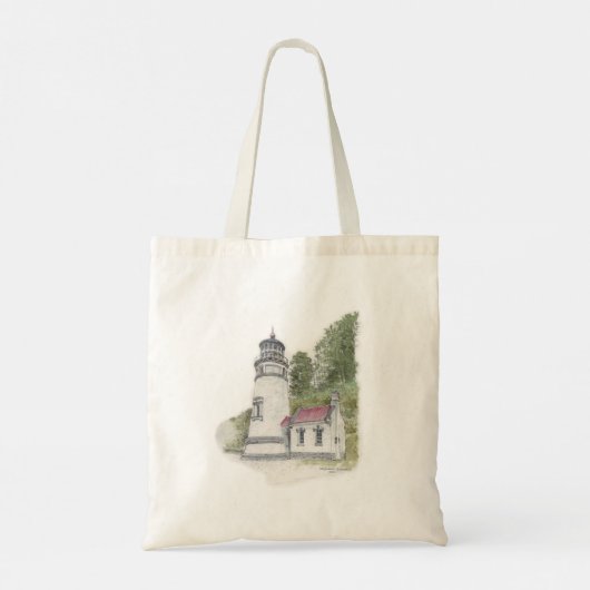 Heceta Head Lighthouse Tote Bag (Achterkant)