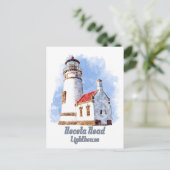 Heceta Head Lighthouse Waterverf - Eindhoven Briefkaart (Staand voorkant)