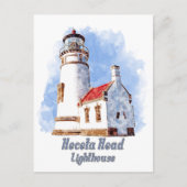 Heceta Head Lighthouse Waterverf - Eindhoven Briefkaart (Voorkant)