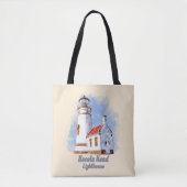 Heceta Head Lighthouse Waterverf - Eindhoven Tote Bag (Voorkant)