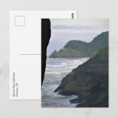 Heceta Head Lighthouse & Zee Lions, OF Briefkaart (Voorkant / Achterkant)