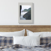 Heceta Head Lighthouse & Zee Lions, OF Canvas Afdruk (Insitu (Slaapkamer))