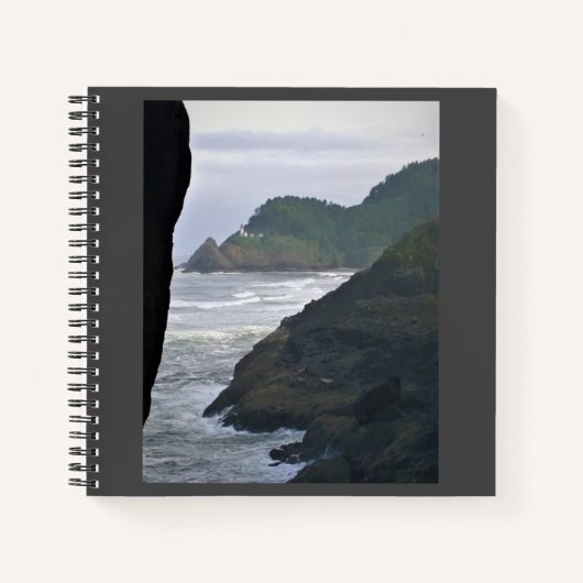 Heceta Head Lighthouse & Zee Lions, OF Notitieboek (Voorkant)