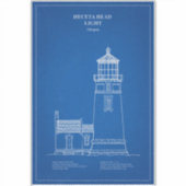 Heceta Head vuurtoren - Oregon - AD Sticker (Voorkant)