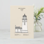 Heceta Head vuurtoren - Oregon - SBD Bedankkaart (Staand voorkant)