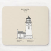 Heceta Head vuurtoren - Oregon - SBD Muismat (Voorkant)