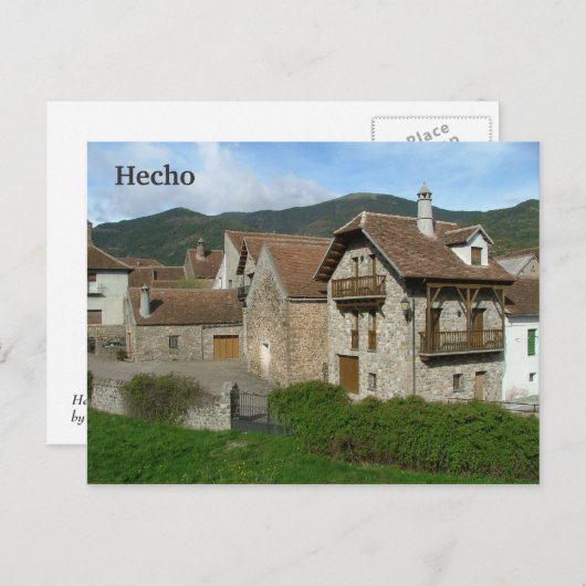 Hecho Briefkaart (Voorkant / Achterkant)