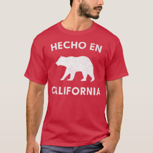 Hecho en California Beer Mexicaans-Amerikaans tand T-shirt