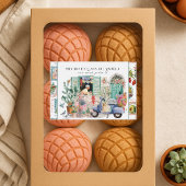 Hecho en Casa de Abuela Kitchen Label Voedselcontainer Etiket