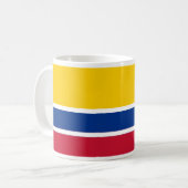 Hecho en Colombia Flag Koffiemok (Voorkant links)