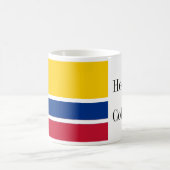 Hecho en Colombia Flag Koffiemok (Center)