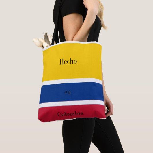 Hecho en Colombia Flag Tote Bag (Dichtbij)