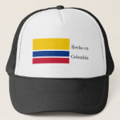 Hecho en Colombia Flag Trucker Pet (Voorkant)