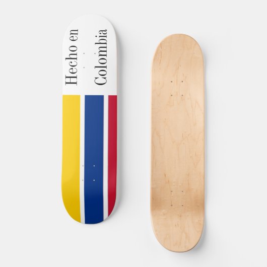 Hecho en Colombia Skateboard (Voorkant)