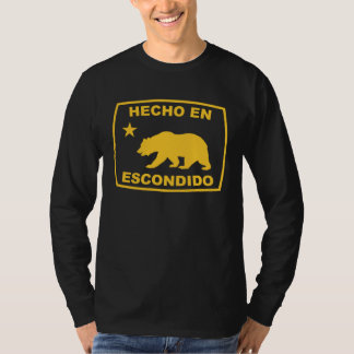 Hecho en Escondido California Republic Pacific Coa T-shirt