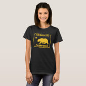 Hecho en Fairfield California Republic Pacific Coa T-shirt (Voorkant volledig)