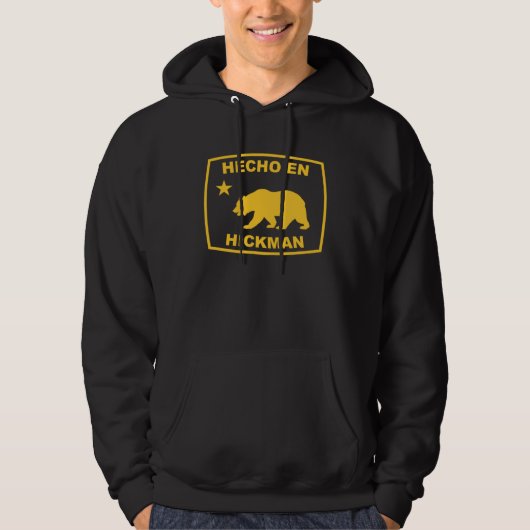 Hecho en Hickman California Republic Pacific Coast Hoodie (Voorkant)