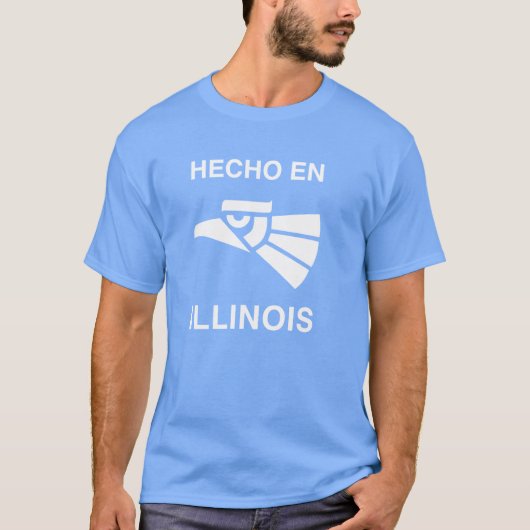 Hecho en Illinois T-shirt (Voorkant)