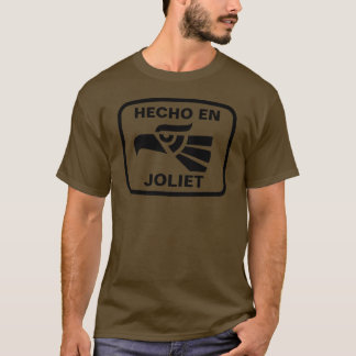 Hecho en Joliet personalizado aangepast op maat T-shirt