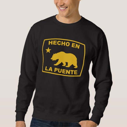 Hecho en La Puente California Republic Pacific Coa Trui (Voorkant)