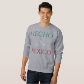 Hecho en Mexico Design – Authentieke Mexicaanse tr Trui (Voorkant volledig)