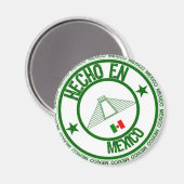 Hecho en Mexico Magneet (Voorkant / Achterkant)