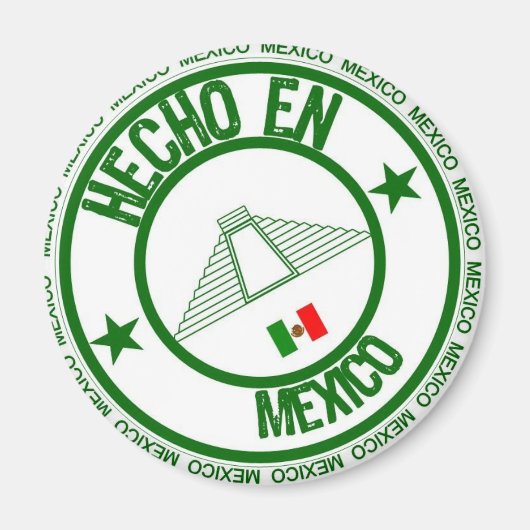 Hecho en Mexico Magneet (Voorkant)